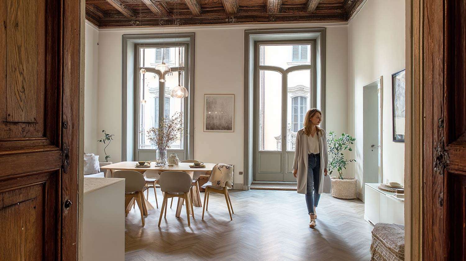 Anna e l'appartamento della nonna